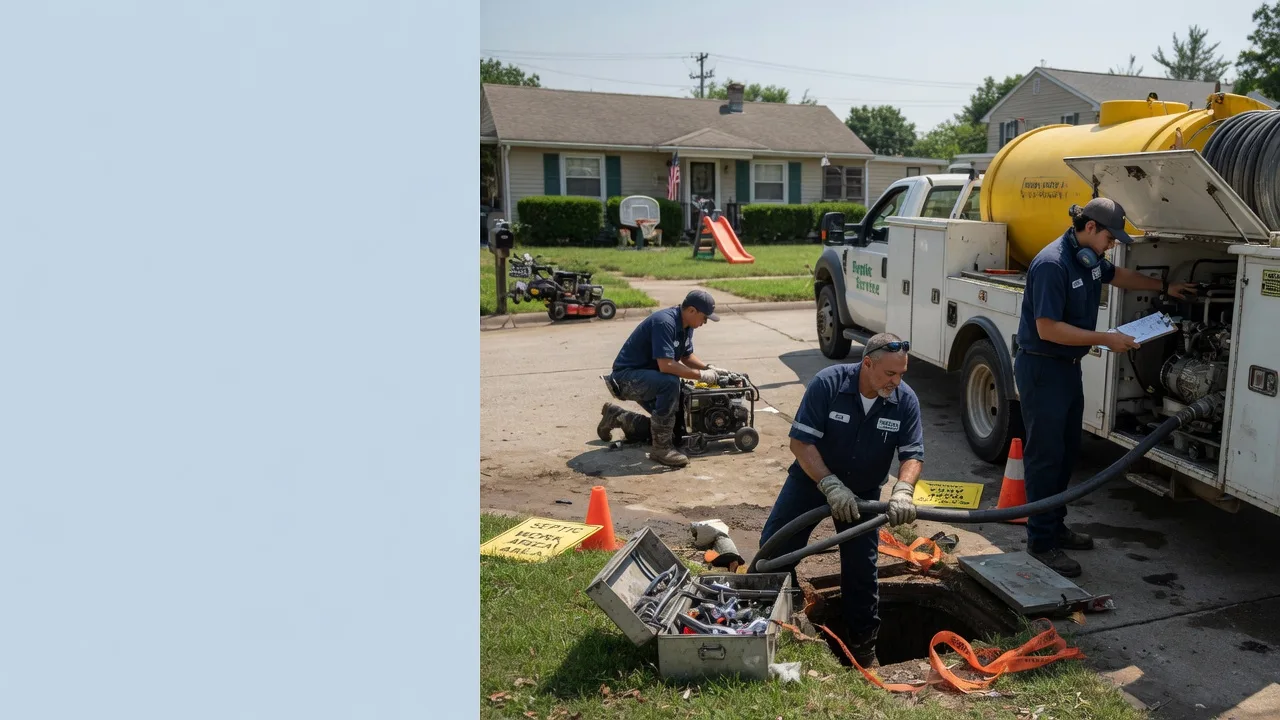 Septic Tank Pumping in Grovertown, IN near me
